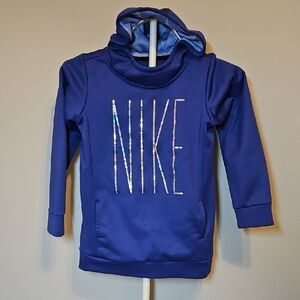 Nike Kids Vibrant Blue Purple Tone Hoodie